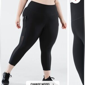 Fabletics power hold high waisted capri legging